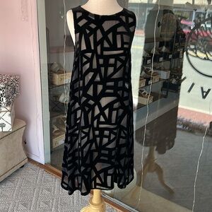 Eileen Fisher Semi-Sheer Dress